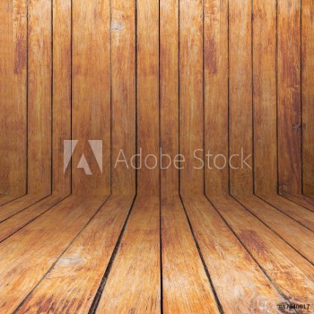 Picture of wooden wall and floor